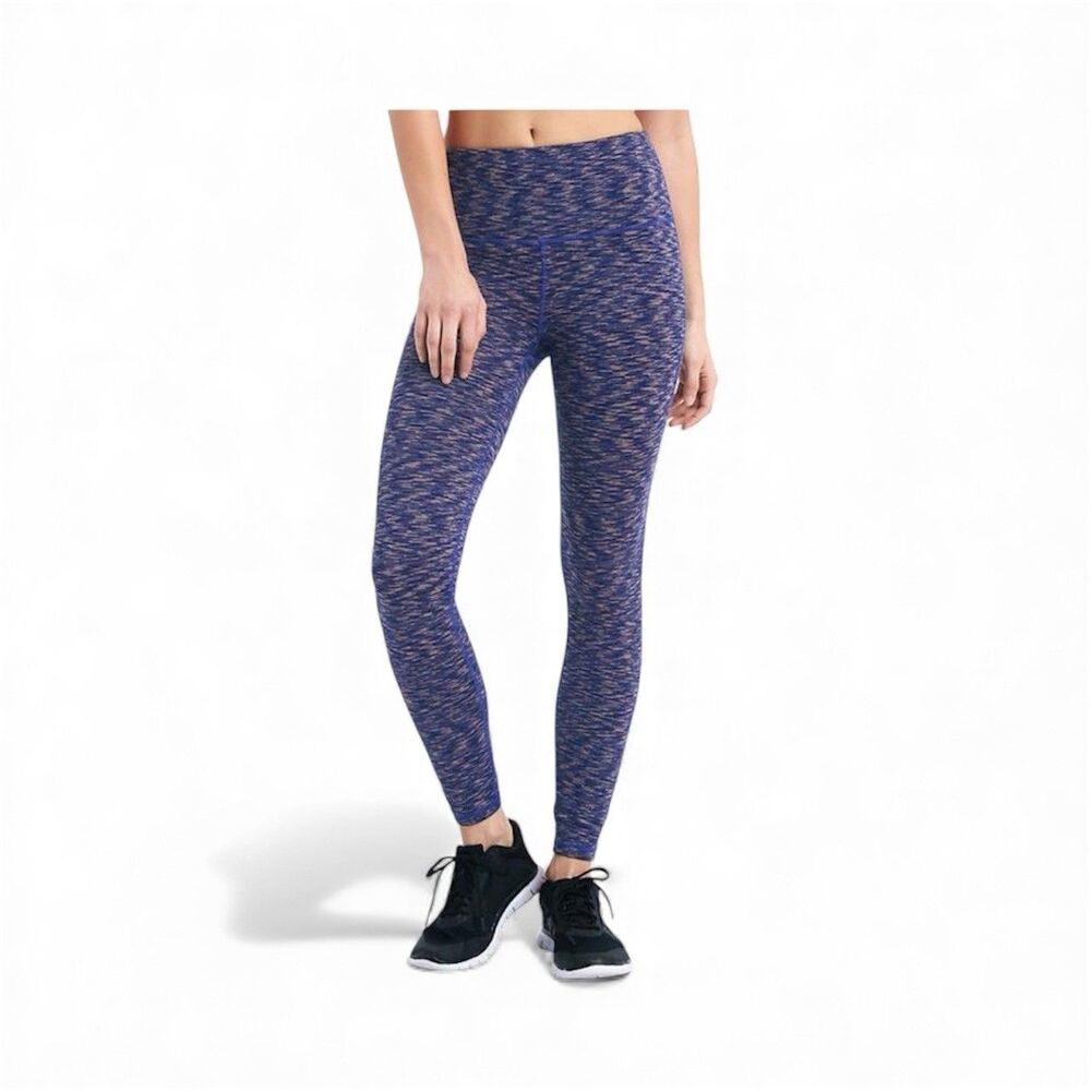 Gap Fit Blackout Technology Leggings Yoga Pants Purple Blue XS